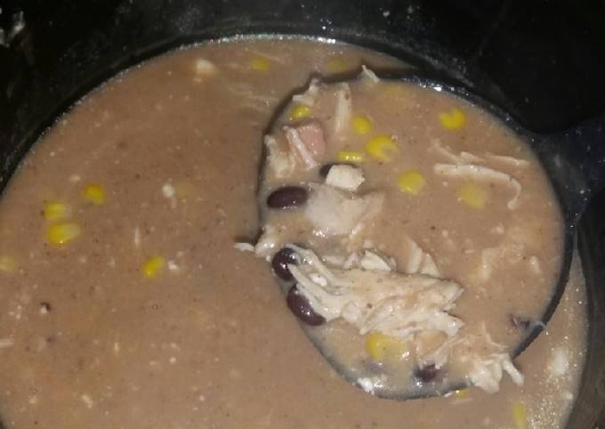 Steps to Prepare Homemade Crockpot Chicken Tortilla Soup