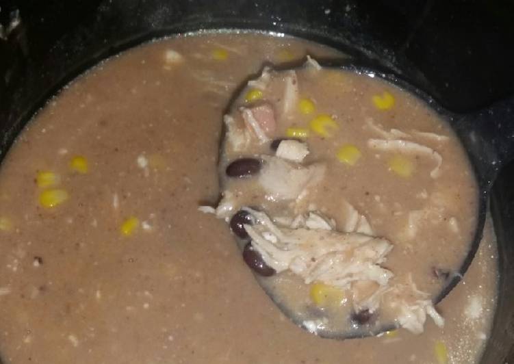 Simple Way to Make Quick Crockpot Chicken Tortilla Soup