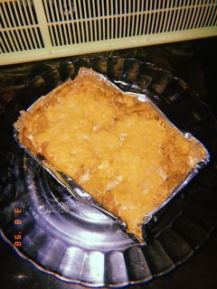 Foto resep Baked potato with chicken and tofu / menu diet sehat