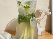 Gambar lemon sereh daun mint