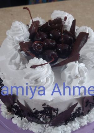 A picture of Decorated Cake 🎂🎂 #CookpadRamadan #RamadanSpecial.