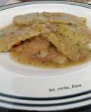 Pencas rebozadas con salsa