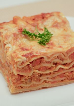Vega lasagne recept fotója