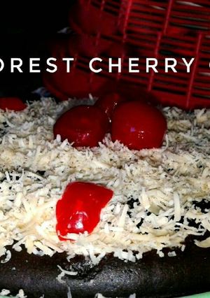 Foto resep Blackforest cherry cheese (no mixer, no oven)