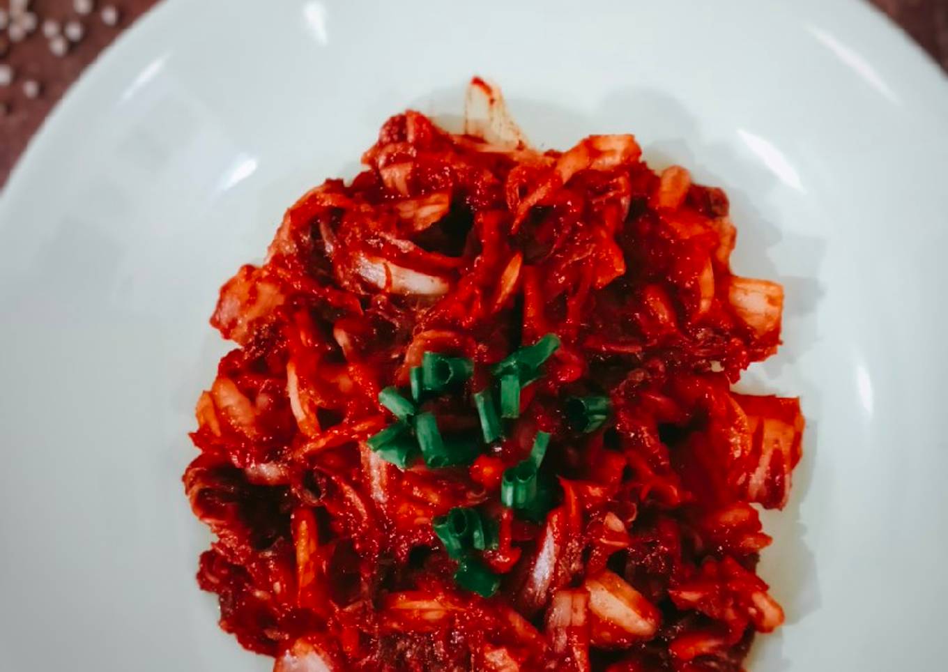 Kimchi non Fermentasi