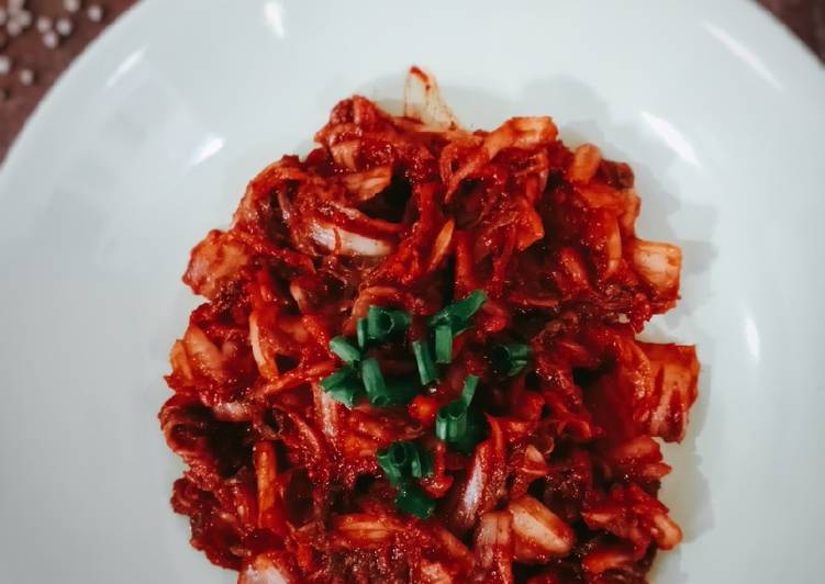 Kimchi non Fermentasi
