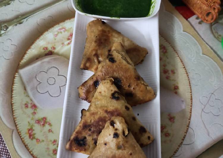 How to Make Perfect Roti samosa