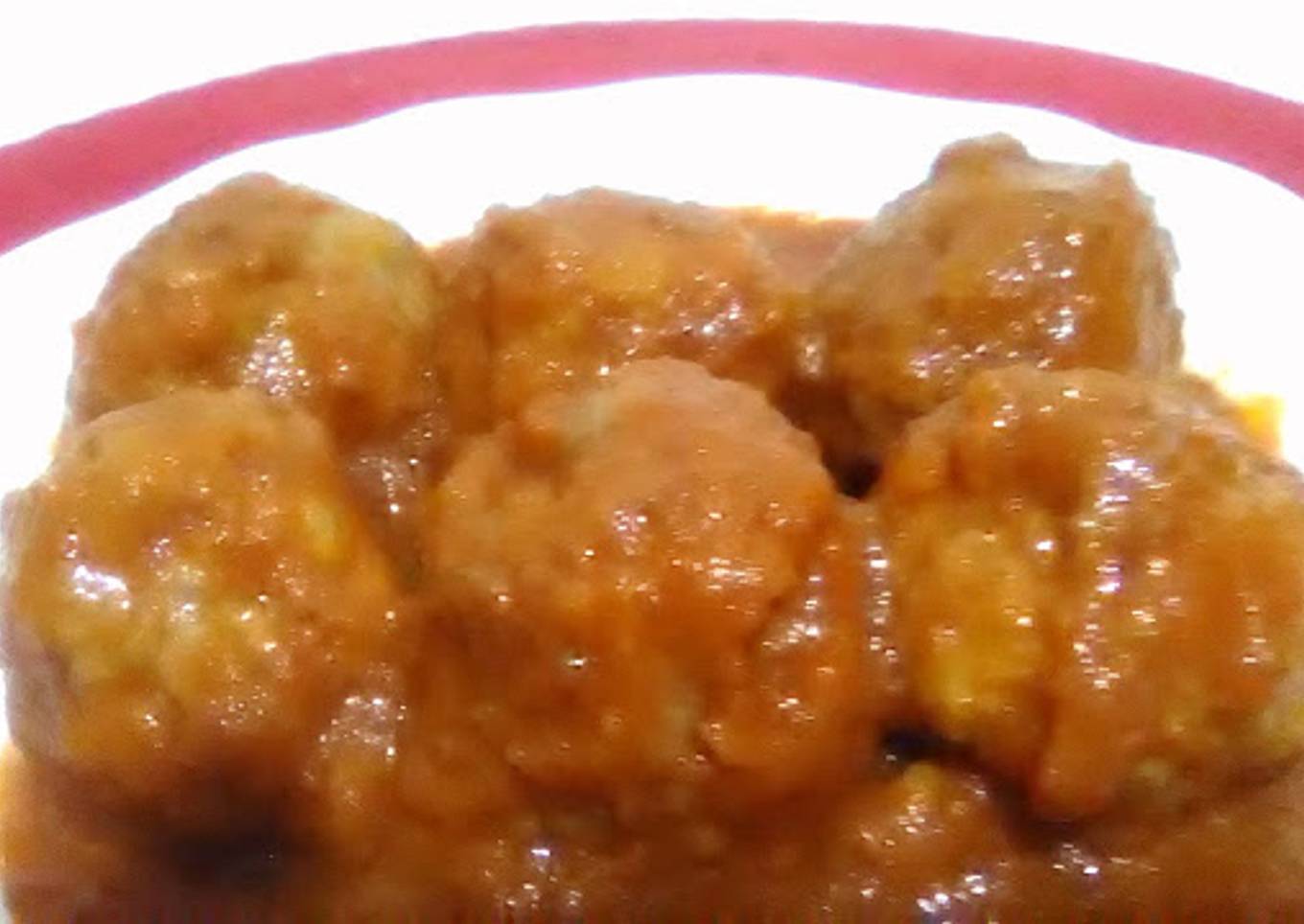Albóndigas en salsa