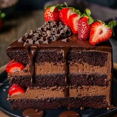 🍫🍓 The Ultimate Reese's and Chocolate Strawberry Dream Cake 🍰🎉 A picture of 🍫🍓 The Ultimate Reese's and Chocolate Strawberry Dream Cake 🍰🎉.