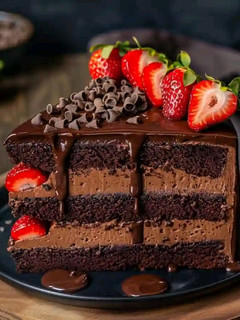A picture of 🍫🍓 The Ultimate Reese's and Chocolate Strawberry Dream Cake 🍰🎉.
