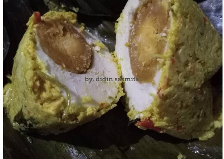 Bothok Telur Asin tanpa MSG