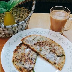A picture of Chawal Ka Paratha.