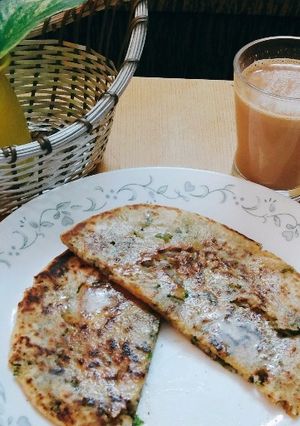 A picture of Chawal Ka Paratha.