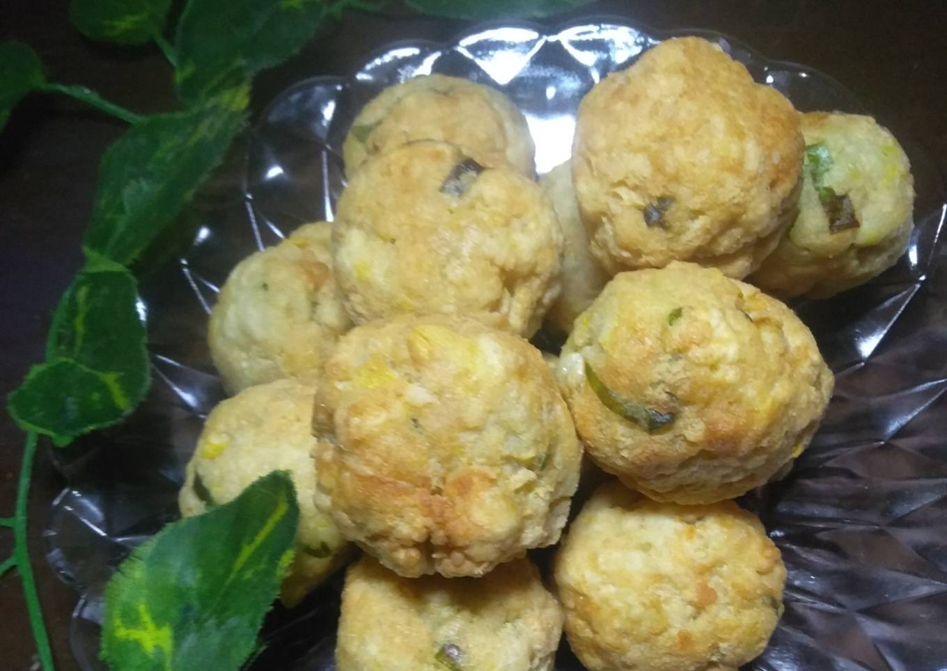 Bola-bola tahu goreng
