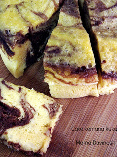Foto resep Cake kentang kukus (tanpa pengembang buatan)