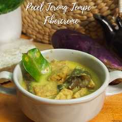Pecel Terong Tempe Fibercreme-レシピのメイン写真