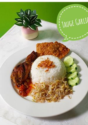 Foto resep Garlic tauge
