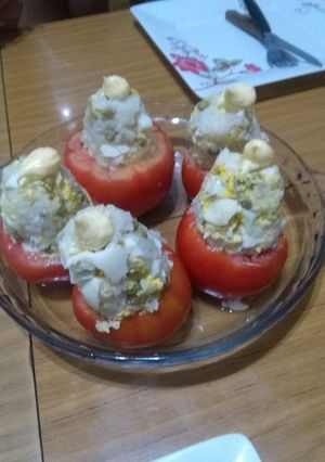 Una foto de Tomates rellenos