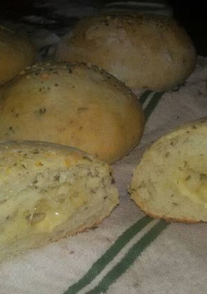 Una foto de Pan de orégano y parmesano