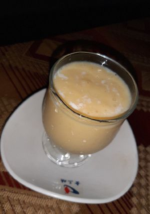 A picture of Mango smoothiee😜.