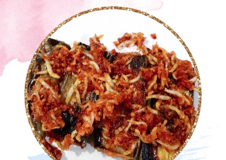 Cara meracik Balado TTM (terong teri medan), Enak