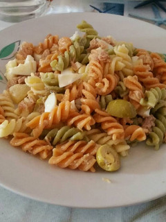 Una foto de Ensalada de espirales