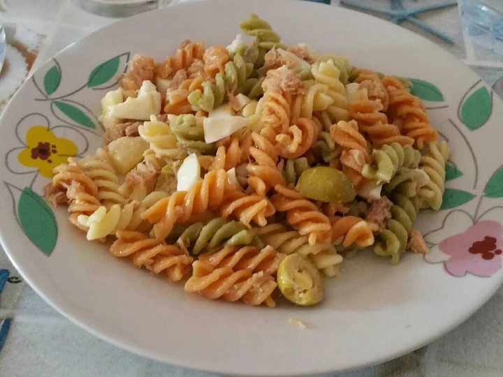 Receta Ensalada de espirales  que Delicioso