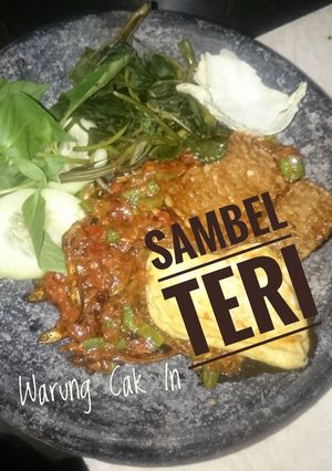 Foto resep Sambel Teri Enakkk