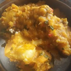 Sweet potatoes porriage A picture of Sweet potatoes porriage.