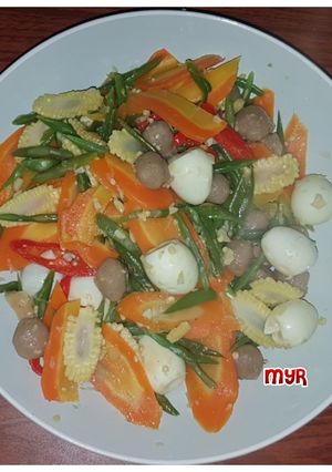 Foto resep Tumis Telur Puyuh Ceria ♡