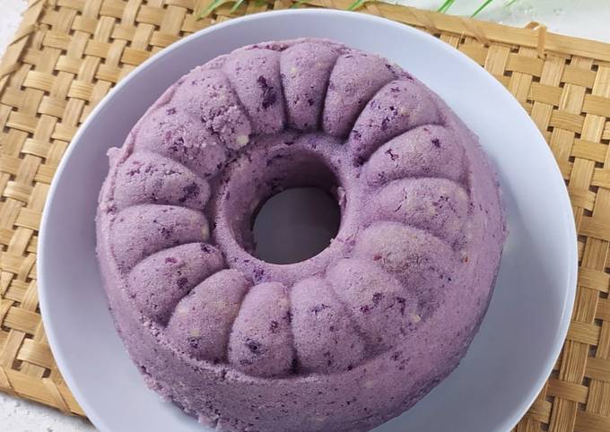 Resep Bolu Kukus Ubi Ungu Oleh Saomi Mayhai - Cookpad