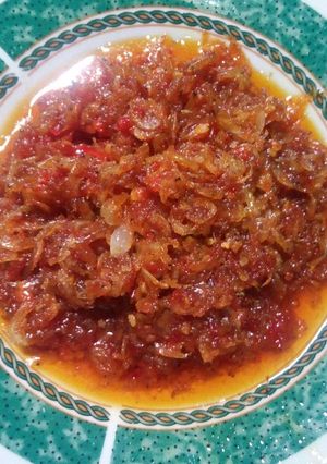 Foto resep Sambel bawang udang rebon