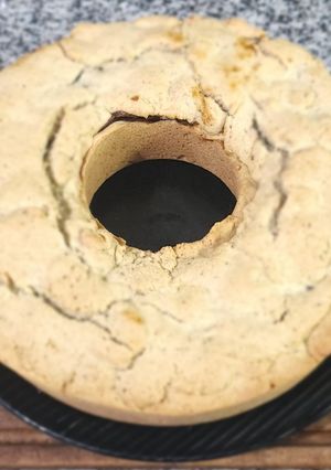 Una foto de Budín de Harina de trigo sarraceno relleno de dulce