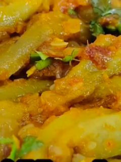 तोरई बेसन मसाला रेसिपी मुख्य फोटो