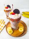 Milkshake Pisang Oreo