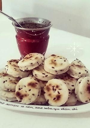 Una foto de Bizcochos con semillas a la sarten
