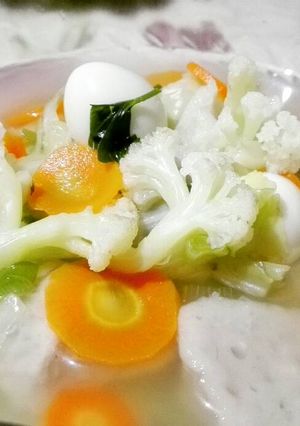Foto resep Sup Bakso Telur 🍲