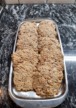 Una foto de Galletas de avena y banana