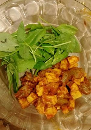 عکسی از دستور خوراک دل صدفی