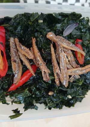 Foto resep Tumis daun pepaya jepang (tidak pait)