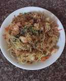 Gỏi đu đủ xoài tôm