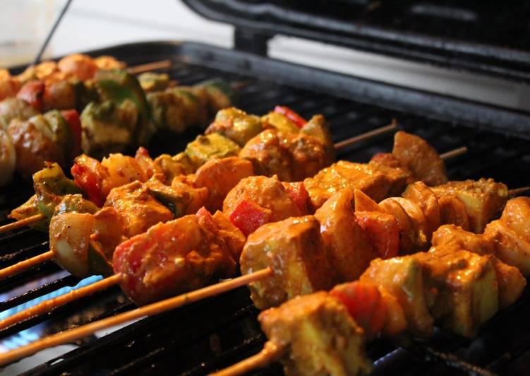 Simple Way to Make Super Quick Homemade Vegetable Paneer Tikka Grill