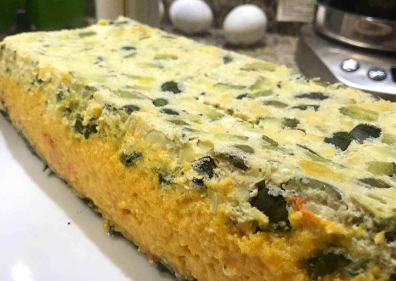 Budín tricolor🥬