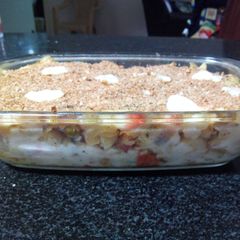 A picture of Silk Creamy Baked Cheese Macaroni Pasta.