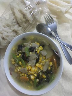 Foto resep Tumis Bakso Buncis Jagung Jamur Kuping & Wortel