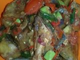 Terong Ikan Asin Peda