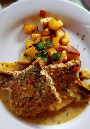 Una foto de Costillitas De Cerdo Con Salsita Especial