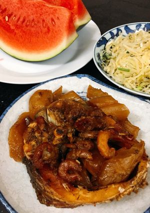 Hình của món Cá kho củ cải.
