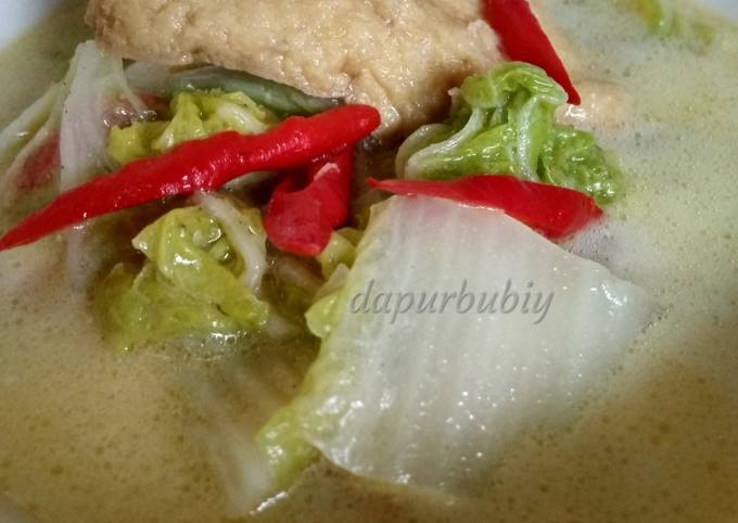 Resep Sayur Sawi Putih Dan Tahu Coklat Oleh Bunda Biya Cookpad