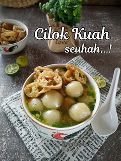 Foto resep Cilok Kuah Seuhah